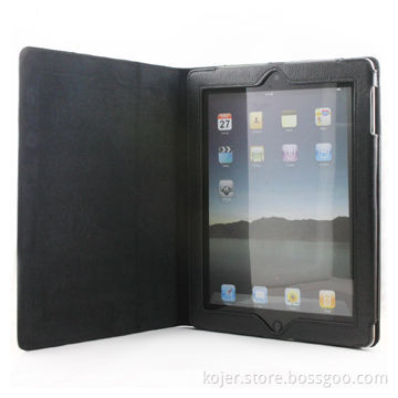 Folding Case for Apple's iPad 2G, Made of PU Leather with A Stand from the Fold